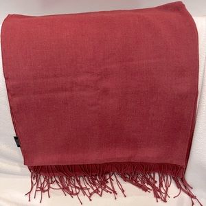 Very Large Burgundy Pashmina Scarf